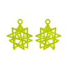 Tetrahedron Compound Earrings without Chains