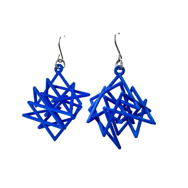 Knight 's Tour Pair Earrings without Chains