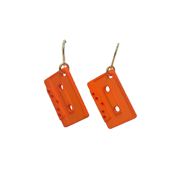 Cassette Earrings without Chains