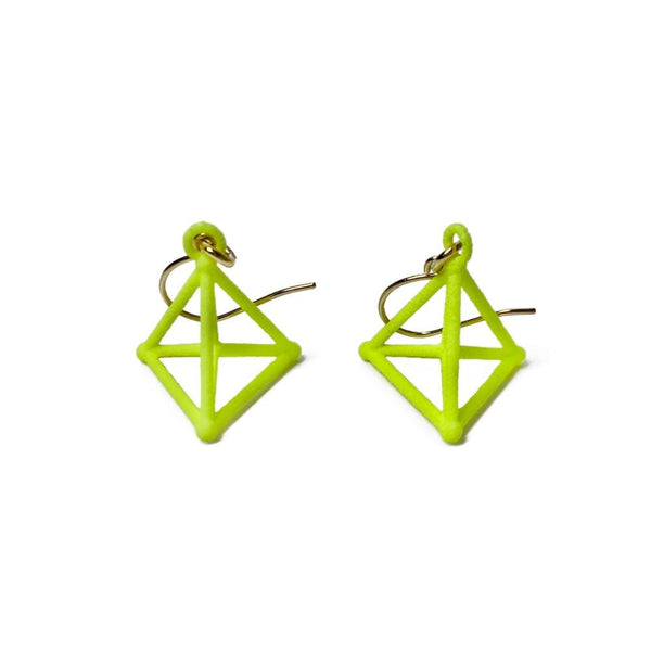 Hyper Simplex Earrings without Chains