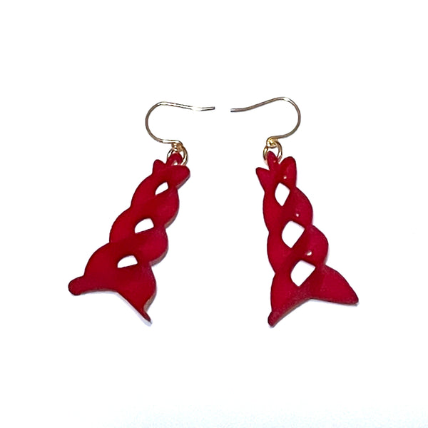 Corkscrew 360 Earrings without Chains