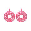 Twisted Torus Earrings Small without Chains