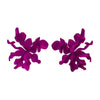 M Orchid Earrings
